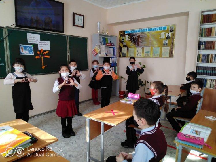 Классный час ко дню благодарности, 3 "В" класс