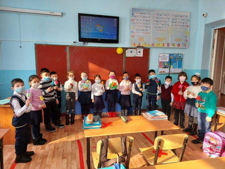 День тюльпанов в 1 "Г" классе