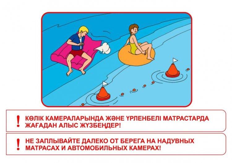 Балалардың судағы қауіпсіздік ережелер / Безопасность детей на воде